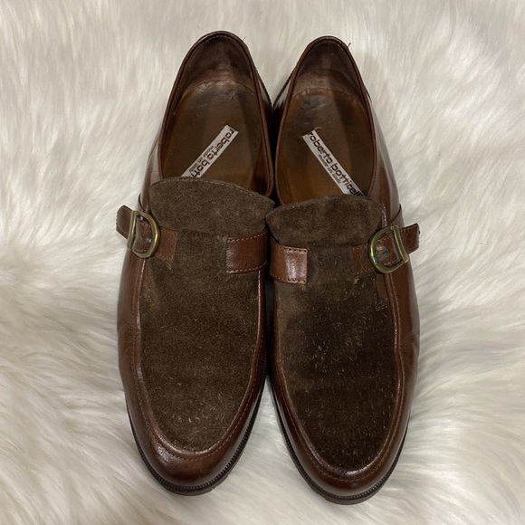 Roberto Botticelli made in Italy men’s leather monk strap shoes size fits 7.5 main image 9